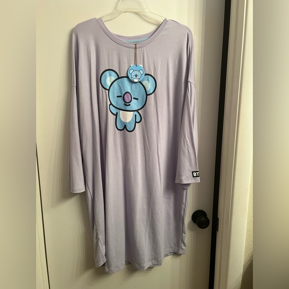 Official BT21 x Hunt collaboration Koya Nightdress